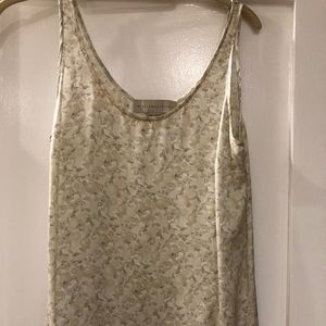 Stella McCartney sleeveless silk citrus top